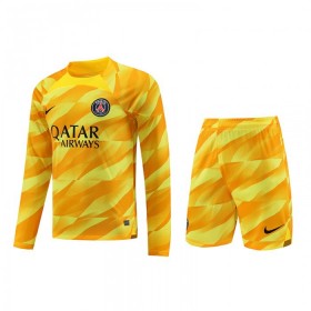 Camisetas Paris Saint Germain Segunda Portero 2023-24 Manga Larga - Niño (+ Pantalones)